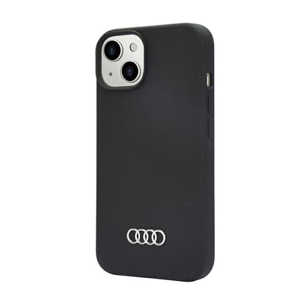 Audin silikonikuori - iPhone 14 -kotelo (musta)