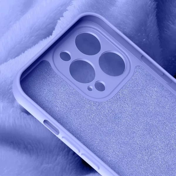 Silikonikuori iPhone 14 Plus -silikonikotelo beige