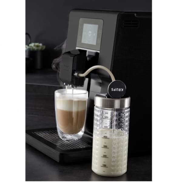 Krups EA875U espressomaskine, sort, 3 l, halvautomatisk