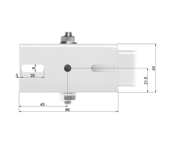 Husholder til stang BRP-30W
