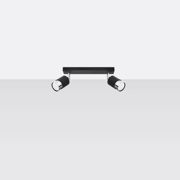 LOFTSLAMPE RANIX 2 GU10 SORT LUMILO 10.183.65