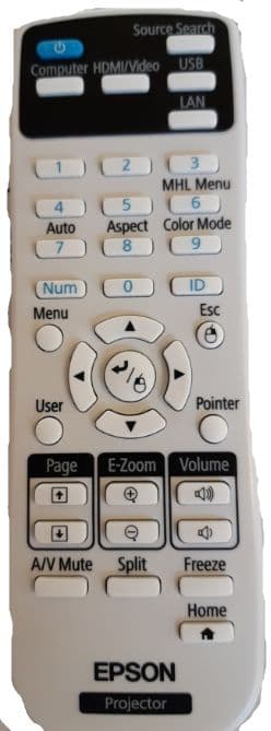 Epsonin kaukosäädin 2181788
