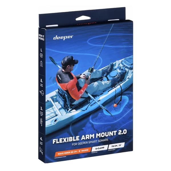 Deeper Flexible Arm 2.0 Monteringsfäste
