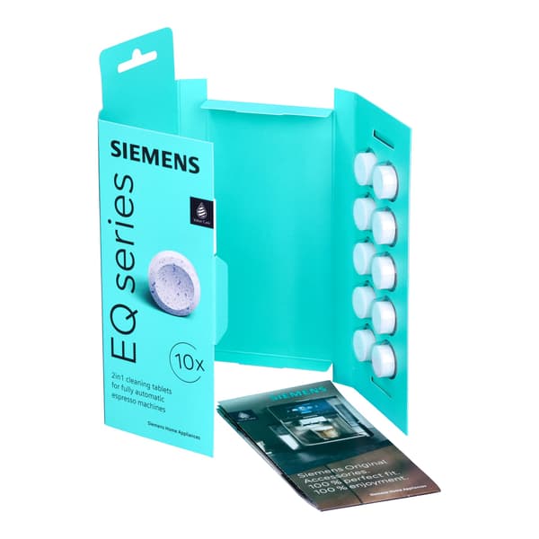 Kahvinkeittimen puhdistustabletit, Siemens TZ80001A