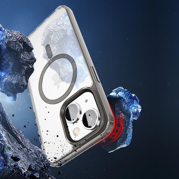 Dux Ducis Clin2 iPhone 14 Plus magneettikotelo MagSafe harmaa