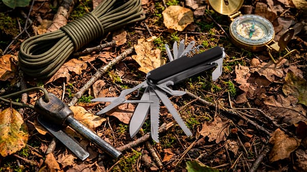 Rebel multitool kniv rustfrit stål flersidet værktøj sæt