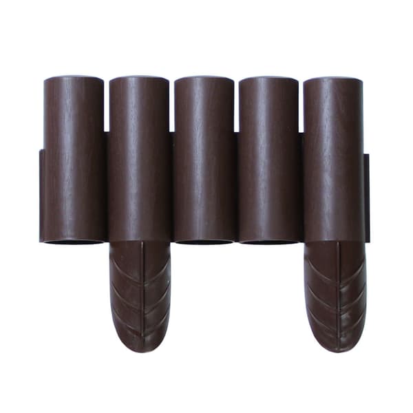 PROSPERPLAST HAVEPALISADE PLUS BRUN 2,35 m