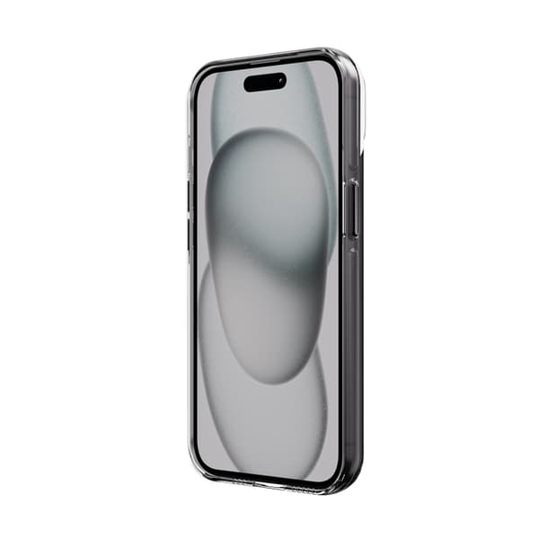 Crong Clear MAG Pro - iPhone 15 MagSafe-cover (sort)