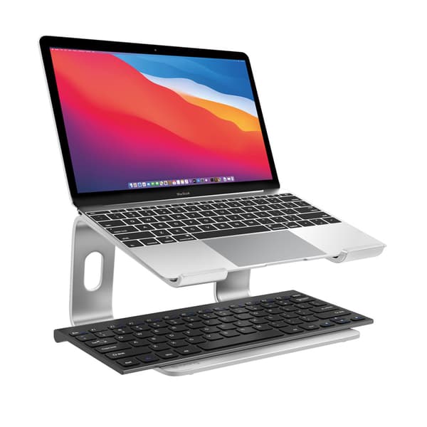 Crong AluBench - Laptopstativ i Aluminium (Sølv)