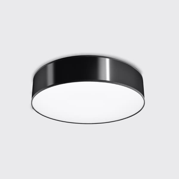 LOFTSLAMPE ARENA 4 E27 SORT SOLLUX SL.0917