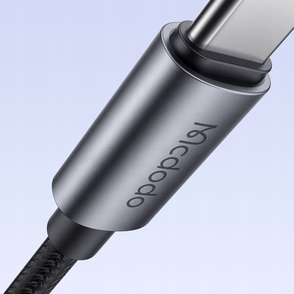 MCDODO Laddkabel USB-C Blixtsnabb Laddning för iPhone 1M LED