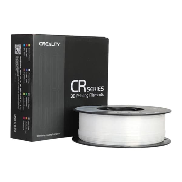 Creality CR-Silk PLA-filament (vitt)
