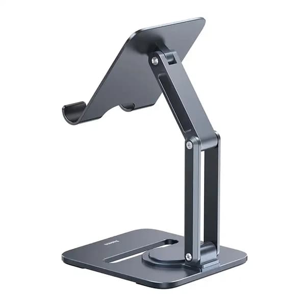 Baseus kokoontaitettava metallinen tablettiteline (harmaa)