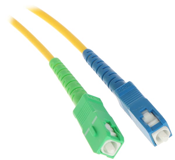 Single-mode patchkabel PC-SC-APC/SC 1m