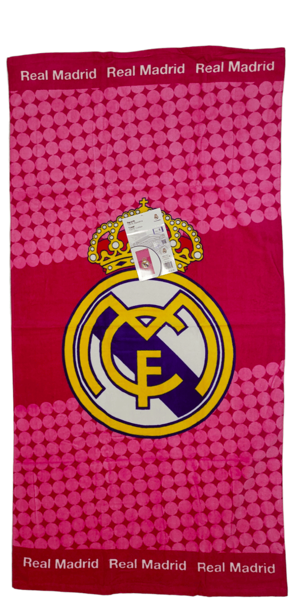 REAL MADRID Rantapyyhe, puuvillaa, 140 cm