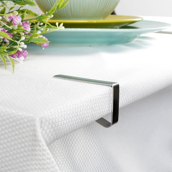 Metalklips til borddug 10 stk.