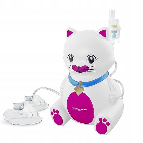 Esperanza Kitty barnnebulisatorinhalator, flerfärgad