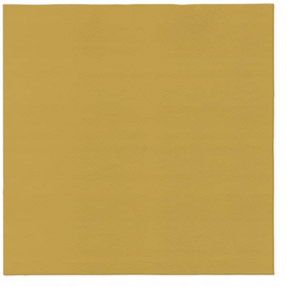 Guld icke-vävd servett 40x40 cm 50 st