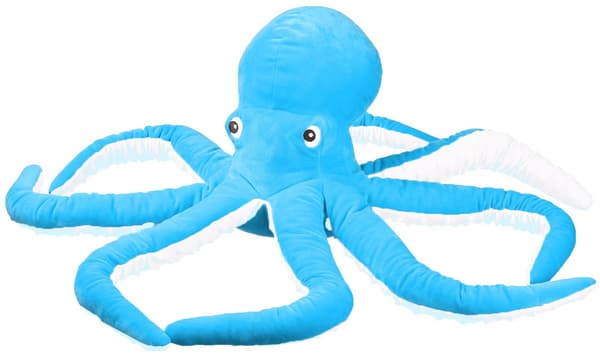IKEA Octopus Blavingad sininen 30 cm