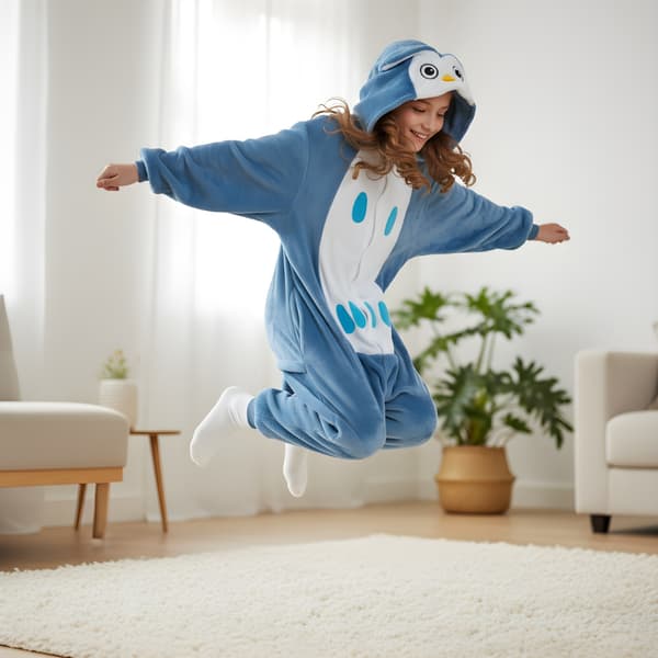 Kigurumi-pyjamas för barn 105-115 cm