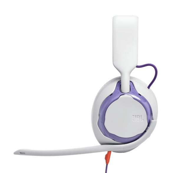 JBL Quantum 250 Kablede Hovedtelefoner Hvide og Lilla