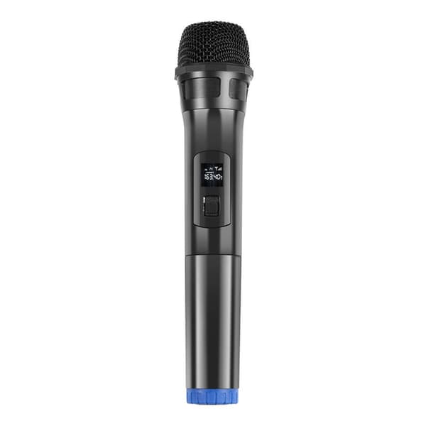 PULUZ PU628B 3,5 mm UHF trådløs dynamisk mikrofon (sort)