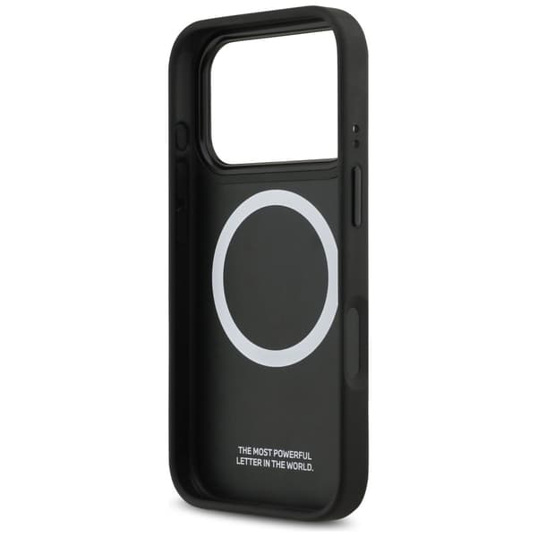 BMW M Perforeret Stribet Logo MagSafe-cover til iPhone 17 Pro - Blå