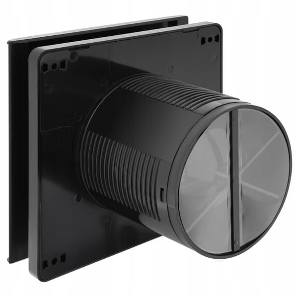 VENTIS EDGE 100 musta H+T kylpyhuonetuuletin