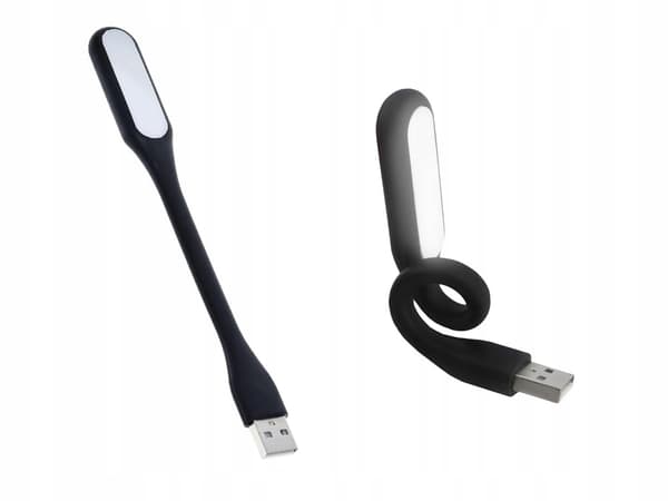 USB-lampe 6 LED sort (1000) GAB_A