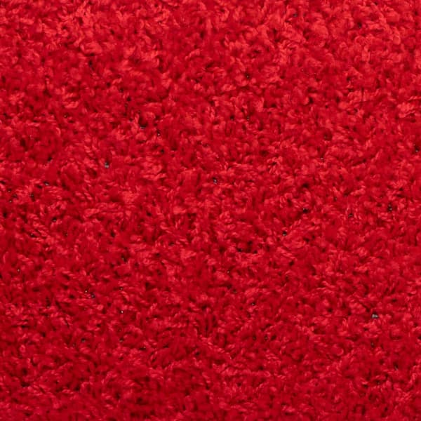 vidaXL Trappmattor 15 st 65x21x4 cm röda rektangulära kanter