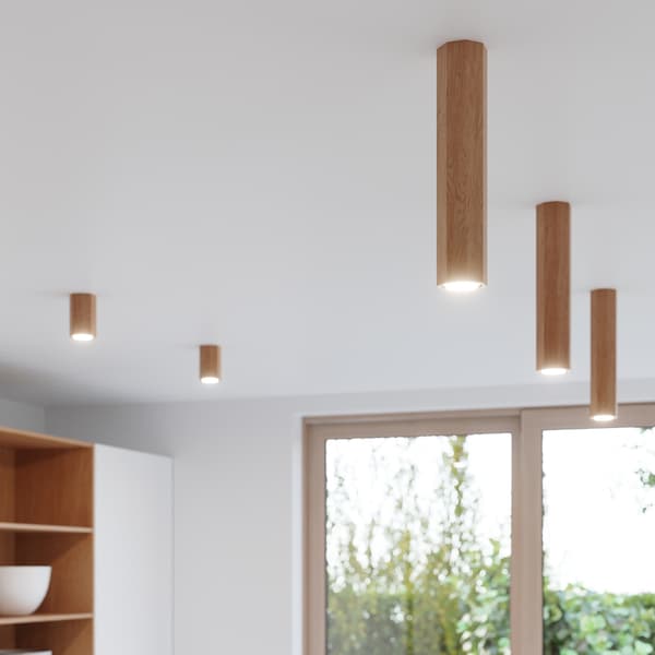 LEHDO 2 GU10 TRÆ EG LUMILO 10.159.29 loftslampe