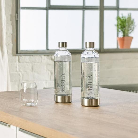 Brita SodaOne PET filtreringsflaskor 2 st