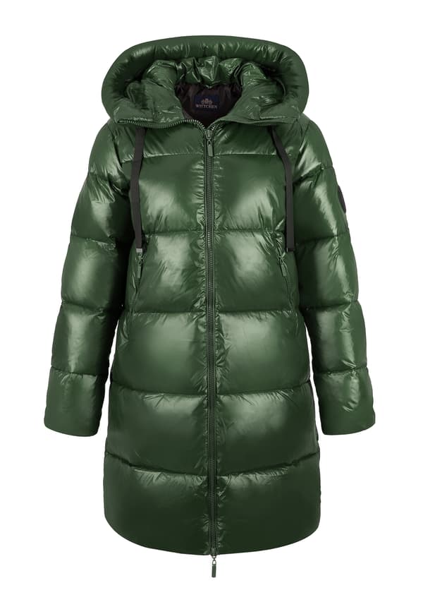 Wittchen Dames Oversized Quiltet Jakke Grøn Nylon