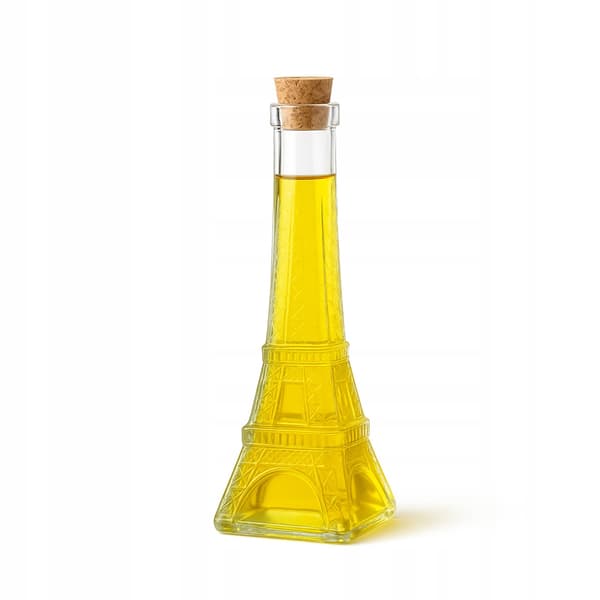 5x Paris Tower glasflasker 200ml karaffel til alkohol vin bryllupsgave