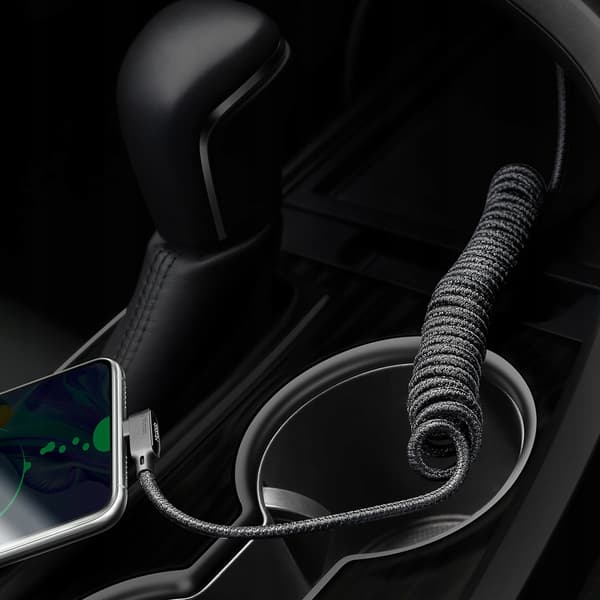 MCDODO KULMAUS-USB-SALAMAKAAPELI JOUSIKIERRE IPHONE 14 LED 2M
