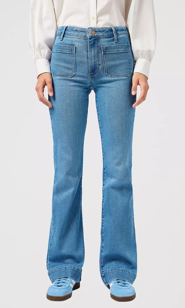 Wrangler Klockformad Tidvatten Glöd damjeans W28 L32