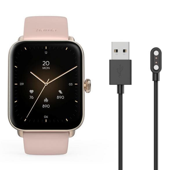 HAMA 6010 GPS Smartklocka Rektangulär Roséguld