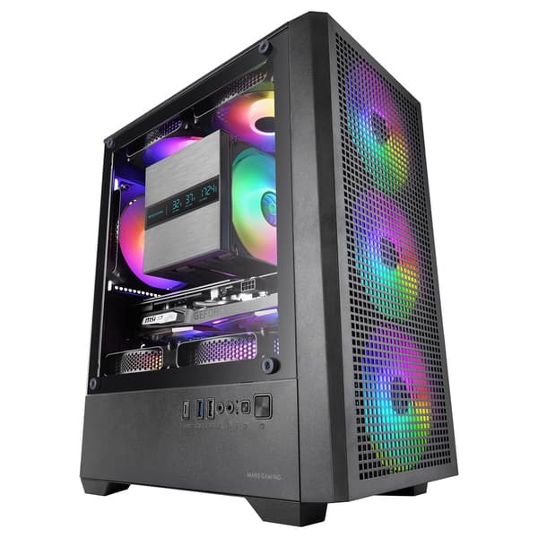 TACENS MARS MC-VECTOR 4xARGB USB-C mATX - kabinet