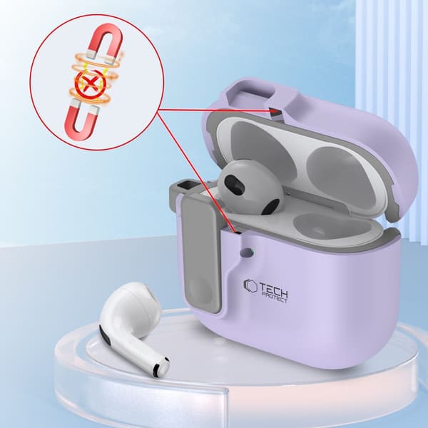 TECH-PRECT SLIM HOOK APPLE AIRPODS 4 -KUULOKKEET, LAVENTELI