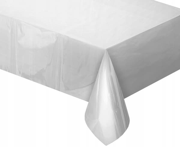 Folieduk, metallic silver, 137x183 cm