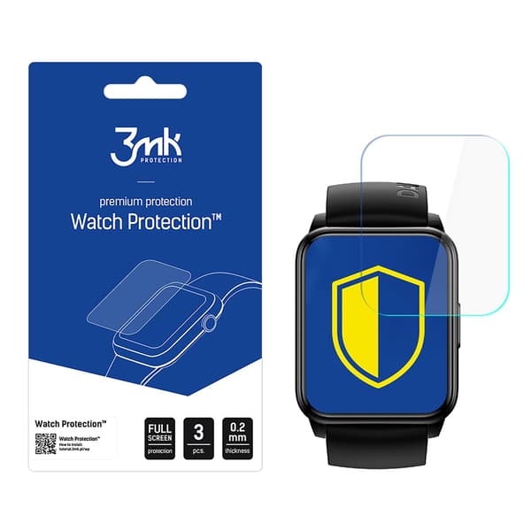 Realme Watch 2 - 3mk kellonsuoja ARC