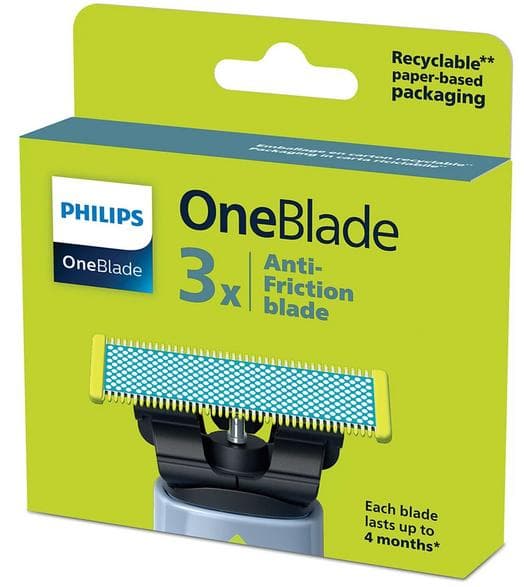 Rakhuvud PHILIPS QP235/50 Grön-blå