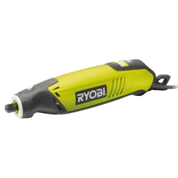 RYOBI lige slibemaskine 150W med sæt af 115 tilbehørsdele