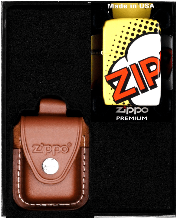 ZIPPO Sytytin COMIC DESIGN Lahjasetti nro 4
