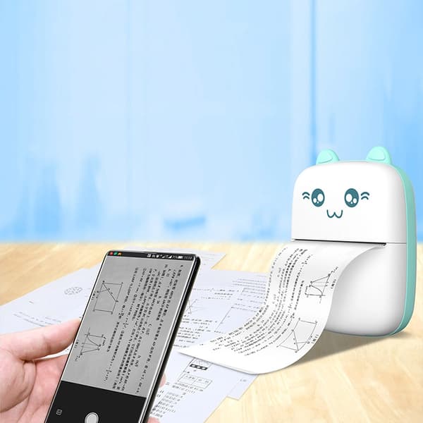 HURC9 Mini Cat Termisk Printer - Blå