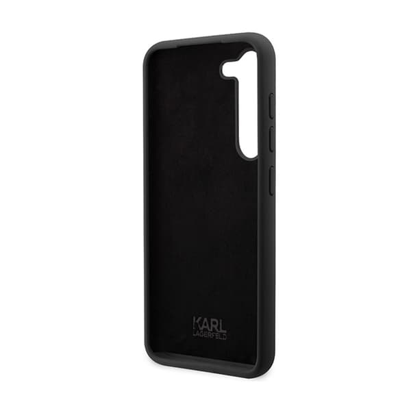 Karl Lagerfeld Silikone-cover til Samsung Galaxy S24 (sort)