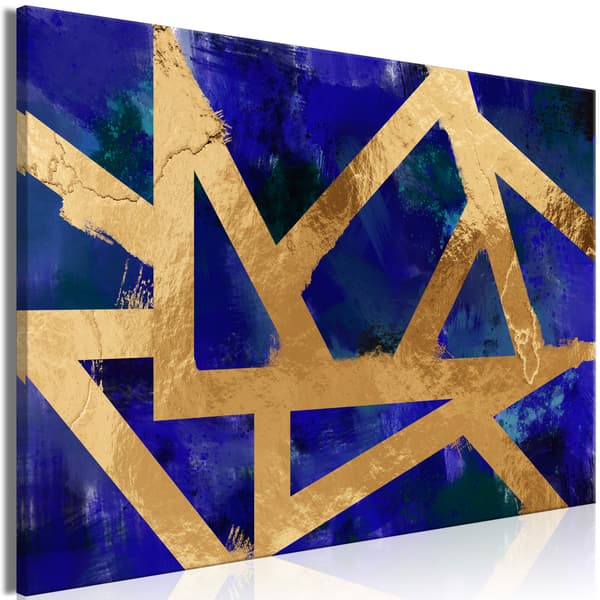 Bild - Gyllene geometri (endel) bred
