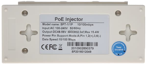 POE-VIRTALÄHDE SPT-1/1P 15,4 W
