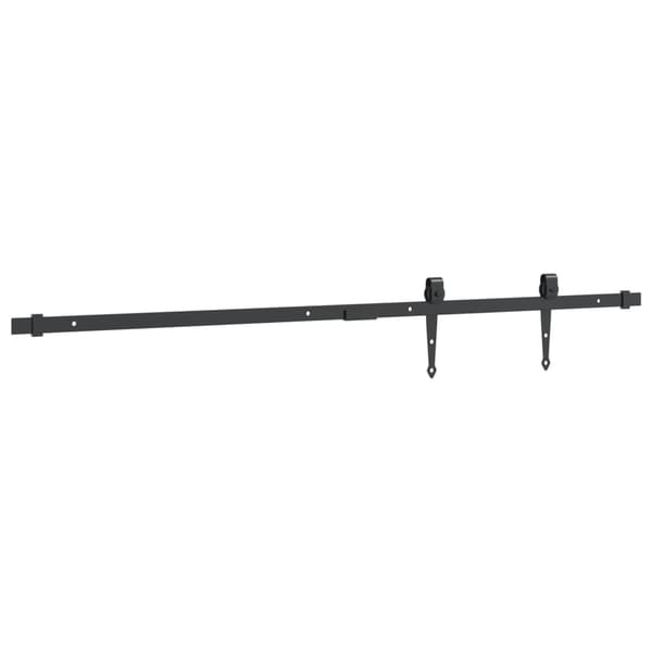 vidaXL monteringssystem til skydedørsskab, 122 cm