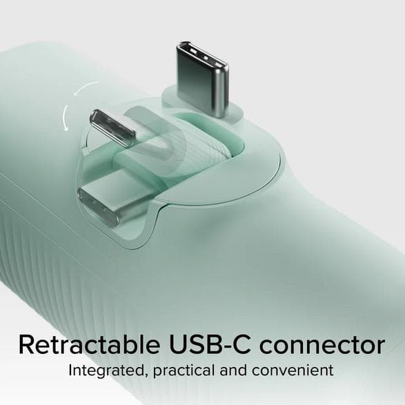Powerbank SBS 5000 mAh Eco 10W USB-C TEBB5000PLUGLBGRS Lysegrøn